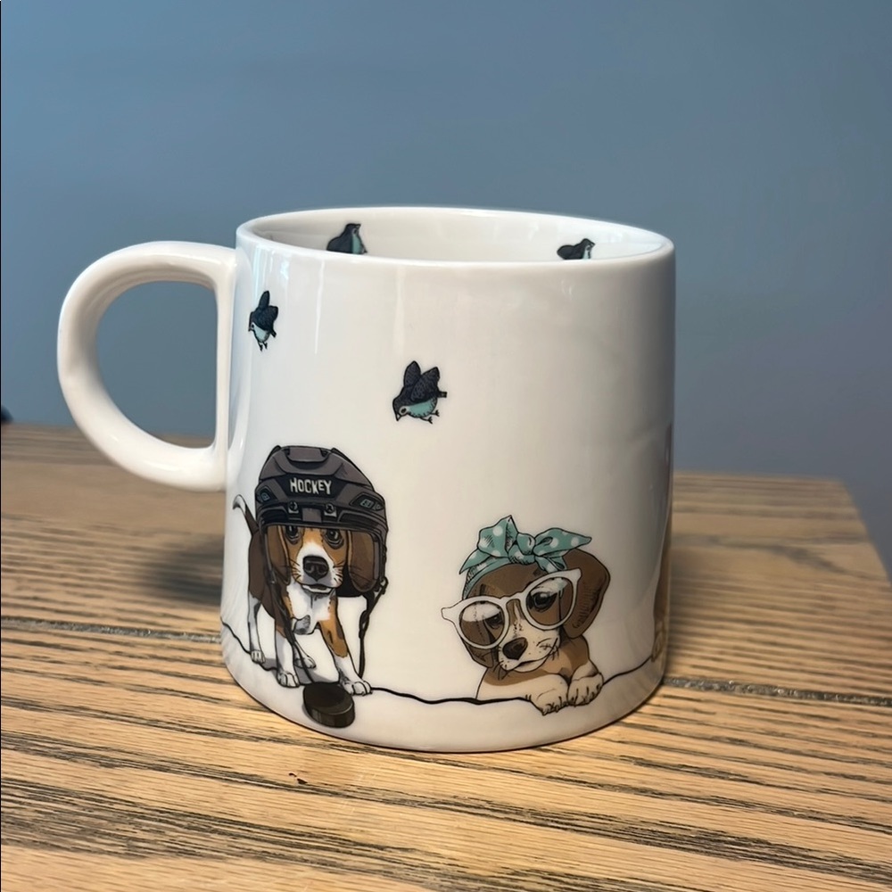 ❤️Dog Lovers ❤️Dog-Themed White Ceramic Mug